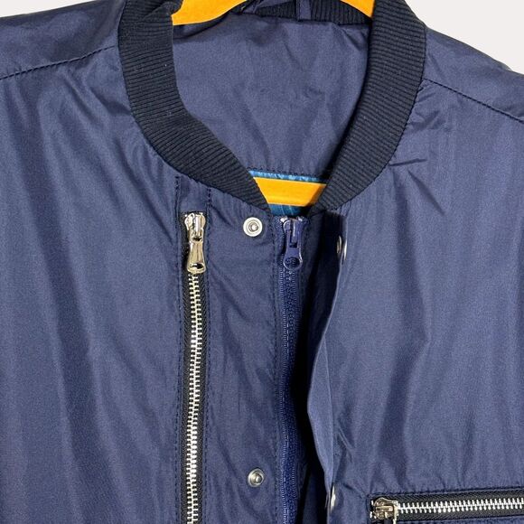 Feel & Fly Streetwear Mens Jacket Windbreaker Navy L NWT bv - Picture 5 of 8
